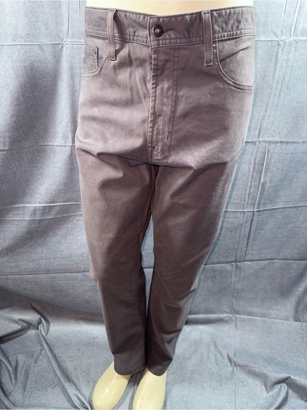 2982- Cremieux Men's Slim Straight Chinos in Brown-Taupe